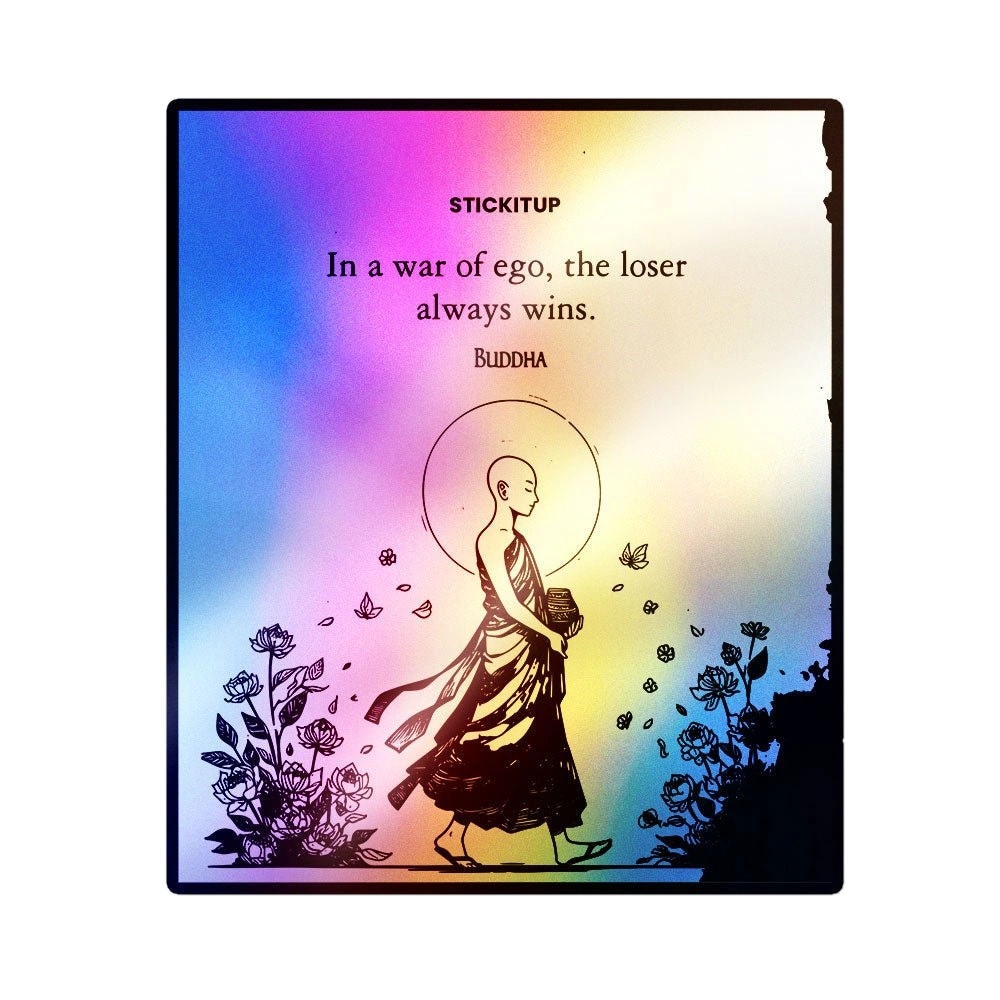 Loser Always Win Sticker Holographic Stickers